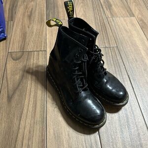 Dr. Martens Black Leather Boots